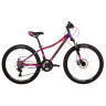 Велосипед Novatrack Katrina 21.D 24" фиолетовый металлик рама: 10" (2024) - Велосипед Novatrack Katrina 21.D 24" фиолетовый металлик рама: 10" (2024)
