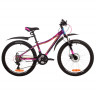 Велосипед Novatrack Katrina 21.D 24" фиолетовый металлик рама: 10" (2024) - Велосипед Novatrack Katrina 21.D 24" фиолетовый металлик рама: 10" (2024)