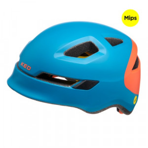 Шлем KED POP Petrol Orange 
