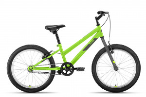 Велосипед Altair MTB HT 20 Low ярко-зеленый/серый рама 10.5 (2022) 