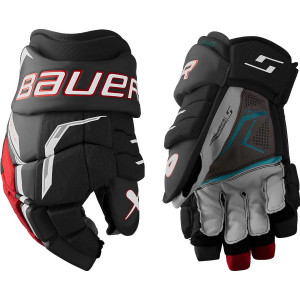 Перчатки Bauer Supreme F40 S26 INT black/red (1067166) 