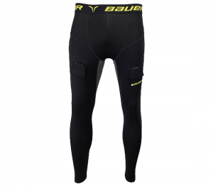 Брюки компрессионные с раковиной Bauer Premium Comp Jock Pant S17 SR black (1050712) 