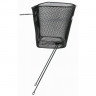 Корзина Multibrand Basic 5-431510 передняя 34х25х25/22 см, для вилки 1" на 26-28", сталь, черный - Корзина Multibrand Basic 5-431510 передняя 34х25х25/22 см, для вилки 1" на 26-28", сталь, черный