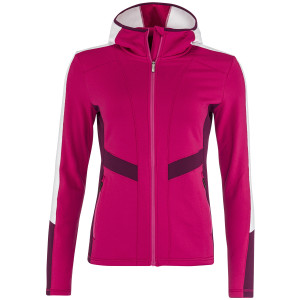 Блузон женский Head JASMINE Midlayer FZ W PKWH (pink/white) (2022) 