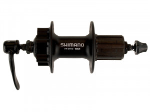 Втулка задняя Shimano FH-M475 ALIVIO, 36H, 8/9/10 скоростей, 135х146х170мм, под диск (6 болтов), чёрная, б/уп. 