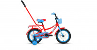 Велосипед Forward FUNKY 14 красный / голубой (2022)