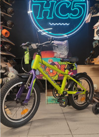 Велосипед FORMAT KIDS 16 зеленый (Демо-товар, состояние хорошее)