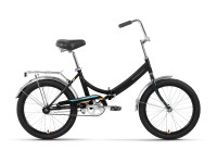 Велосипед Forward ARSENAL 20 1.0 черный/оранжевый 14" (2022)