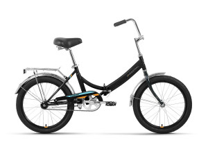 Велосипед Forward ARSENAL 20 1.0 черный/оранжевый 14&quot; (2022) 