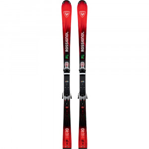 Горные лыжи Rossignol Hero Athlete SL R22 150 11м + SPX 12 GW B80 silver red (2027) 