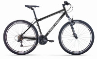 Велосипед Forward SPORTING 27,5 1.0 черный/серебристый 15" (2022)