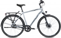Велосипед Stinger Vancouver Pro 28" серебряный (2021)
