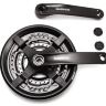 Система Shimano TY301, 170мм, Кв, 42/34/24, с защитой, черная, без упаковки - Система Shimano TY301, 170мм, Кв, 42/34/24, с защитой, черная, без упаковки