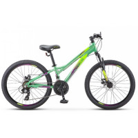 Велосипед Stels Navigator-460 MD 24" K010 зеленый рама: 11" (Демо-товар, состояние идеальное)