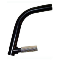 Рога M-WAVE 5-408070 алюм. изогн. длинные торцевые со спейсером (50) черные Рога M-WAVE 5-408070 алюм. изогн. длинные торцевые со спейсером (50) черные