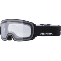 Очки горнолыжные Alpina Nakiska Black Matt/Clear S0 (2024)