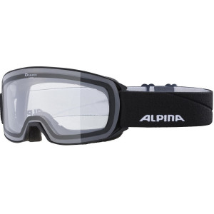 Очки горнолыжные Alpina Nakiska Black Matt/Clear S0 (2024) 