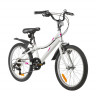Велосипед Foxx Jasmine V-Brake 20" белый (2026) - Велосипед Foxx Jasmine V-Brake 20" белый (2026)