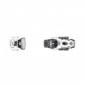 Горнолыжные крепления Tyrolia Attack 11 GW Brake 110 [A] solid white - Горнолыжные крепления Tyrolia Attack 11 GW Brake 110 [A] solid white