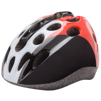 Шлем защитный Stels HB5-3_b (out mold) черно-бело-красный