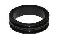 NECO Кольцо проставочное 1-1/8"х10мм чёрное, полированное, алюминий