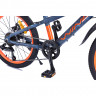 Велосипед Wind Ultra 20" rigid 7-скоростей синий/оранжевый рама: 10" - Велосипед Wind Ultra 20" rigid 7-скоростей синий/оранжевый рама: 10"