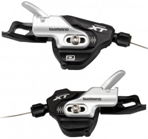 Шифтер Shimano XT, M780-B-I, левый/правый, 2/3X10 скоростей, трос+оплетка ISLM780BIPA 