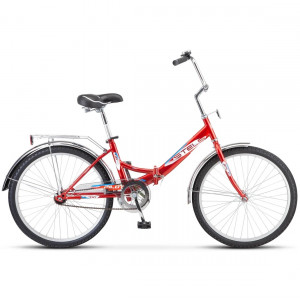 Велосипед Stels Pilot-710 C 24&quot; Z010 (м) красный рама: 14&quot; (2025) 