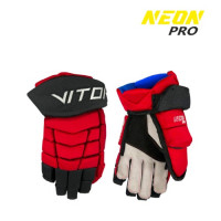 Перчатки Vitokin Neon PRO JR красные/черные S22
