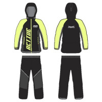 Мембранный костюм Dragonfly Active Teenager black/lime