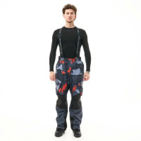 Мембранные брюки Dragonfly Quad 2.0 Man grey/orange camo