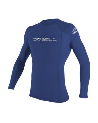 Гидромайка мужская длинный рукав O'Neill BASIC SKINS L/S RASH GUARD PACIFIC (2019)