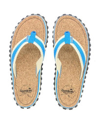 Шлепки унисекс Gumbies Flip-Flops CORKER BLUE (G/CO/LB) (2020)