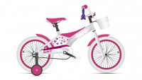 Велосипед Stark Tanuki 14 Girl белый/розовый (2021)
