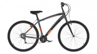 Велосипед Stark Terros 28.2 V серый/оранжевый Рама: 16" (2022)