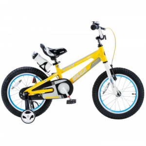 Велосипед Royal Baby Freestyle Space №1 18&quot; желтый (2021) 