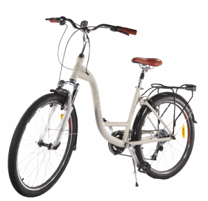 Велосипед Alpine Bike Costa, M, 26&quot;, городской, 7 ск., белый (2022) 