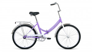 Велосипед Forward Valencia 24 1.0 фиолетовый/серый рама 16&quot; (2021) 