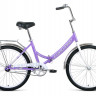 Велосипед Forward Valencia 24 1.0 фиолетовый/серый рама 16" (2021) - Велосипед Forward Valencia 24 1.0 фиолетовый/серый рама 16" (2021)
