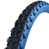 Велопокрышка STELS XR-109 BrainY 16"x2.125" с синей полосой