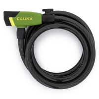 Замок велосипедный Cluxx Gardia 1250K green/black