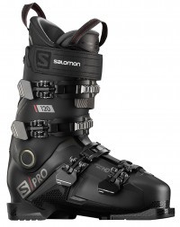 Горнолыжные ботинки Salomon S/Pro 120 jet black/belluga/red (2020)