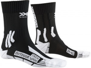 Носки X-Socks Trek Outdoor WMN Opal Black/Arctic White (2021) 