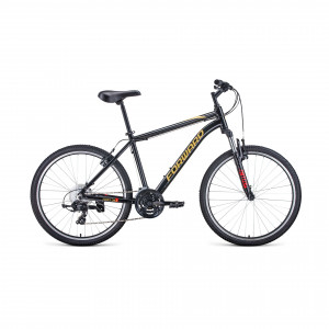 Велосипед Forward HARDI 26 X черный/желтый Рама: 18&quot; (2021) 