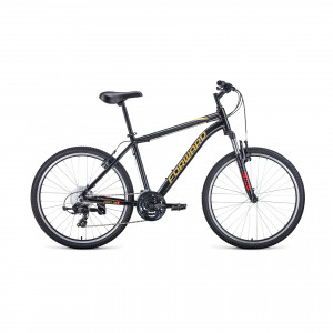 Велосипед Forward Hardi 26 X черный/желтый рама: 18&quot; (2021) 