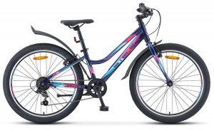 Велосипед Stels Navigator 420 V 24&quot; V030 тёмно-синий (2020) 