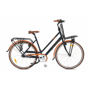 Велосипед Aist Oslo 28" черный рама: 20" (2026) 