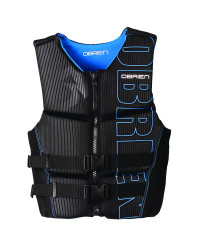 Спасательный жилет неопрен мужской O'Brien HMZ VEST, MENS FLEX V BACK BLUE S20