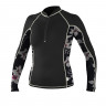 Гидромайка женская O'Neill длинный рукав с молнией WMS FRONT ZIP L/S RASH GUARD BLK/ALBNYFLR:CHAMPGN S18 (5059S EP2) - Гидромайка женская O'Neill длинный рукав с молнией WMS FRONT ZIP L/S RASH GUARD BLK/ALBNYFLR:CHAMPGN S18 (5059S EP2)