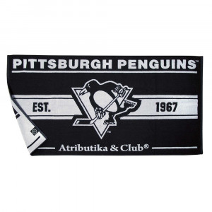 Полотенце Atributika&amp;Club NHL Pittsburgh Penguins est. 1967 0804 